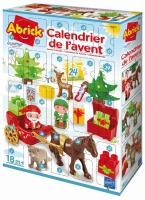 Adventní kalendář 2020 Abrick Écoiffier Mikuláš se sáňkami Adventní kalendář 2020 Abrick Écoiffier Mikuláš se sáňkami