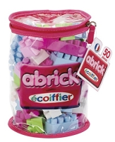 485 Abrick kostky růžové 50ks v tašce