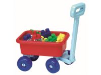 ABRICK 7716 vozík s 20 ks kostkami ABRICK 7716 vozík s 20 ks kostkami