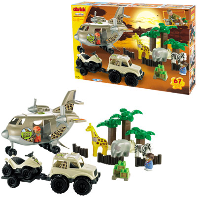 Abrick Safari letadlem Abrick Safari letadlem