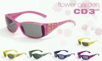 Sluneční brýle Flower Garden 3-5 let - SKLADEM šedé