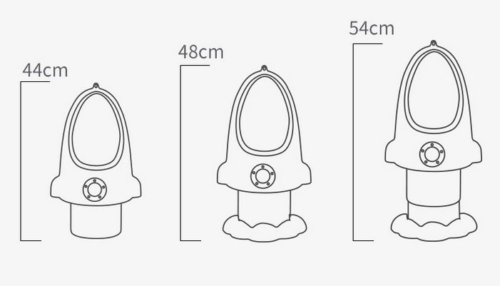 Dětský pisoár Raketa Baby Yuga-originál-zelený SKLADEM - Kliknutím na obrázek zavřete