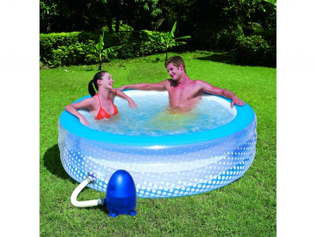 Bazén s relaxačními bublinkami - Kliknutím na obrázek zavřete