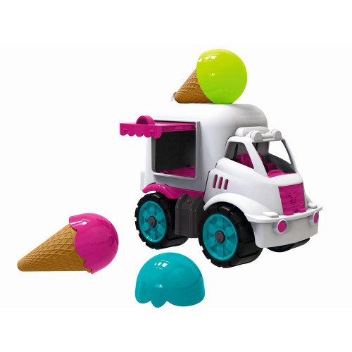 Zmrzlinářské auto Big Power Worker se zmrzlinou - Kliknutím na obrázek zavřete