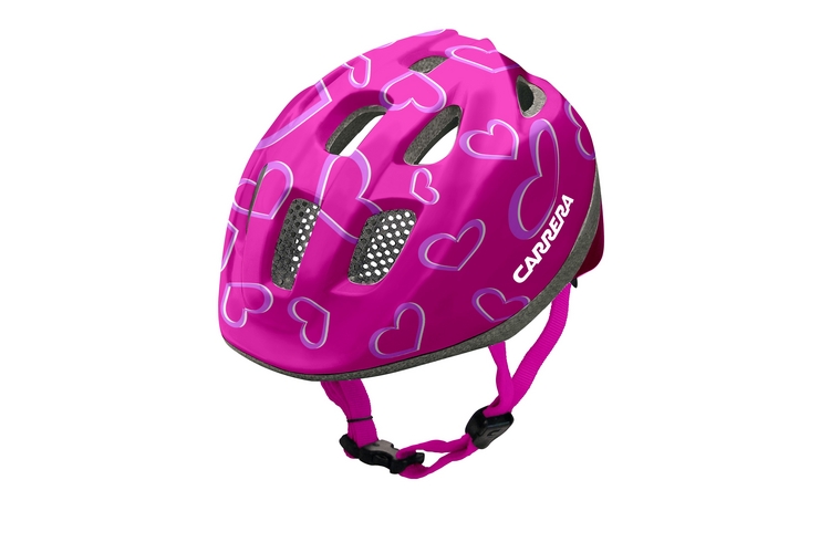 Cyklistická přilba CARRERA PEPE pink - - Kliknutím na obrázek zavřete