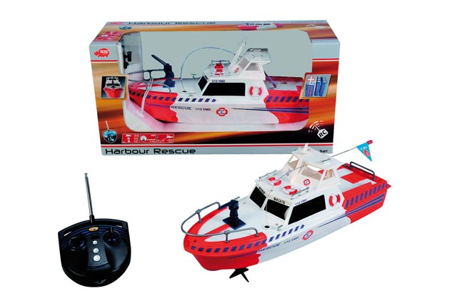 Dickie RC loď Harbour Rescue, 43 cm, 3 kanály - Kliknutím na obrázek zavřete