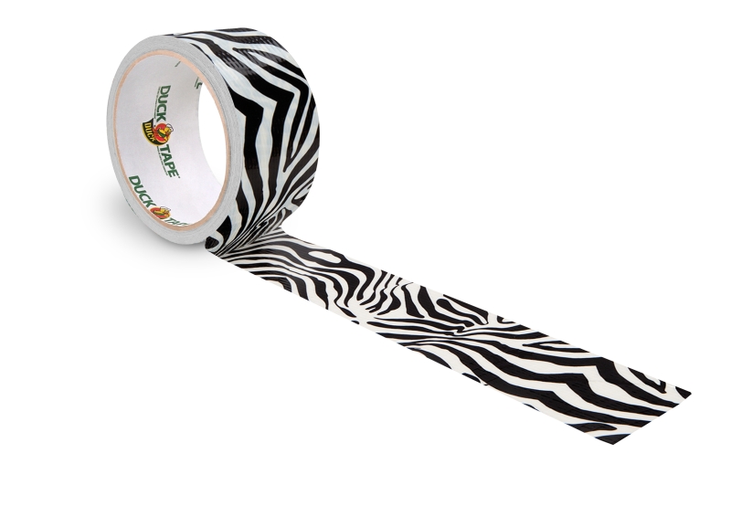Páska Duck Tape® Stylish Zebra - SKLADEM - Kliknutím na obrázek zavřete