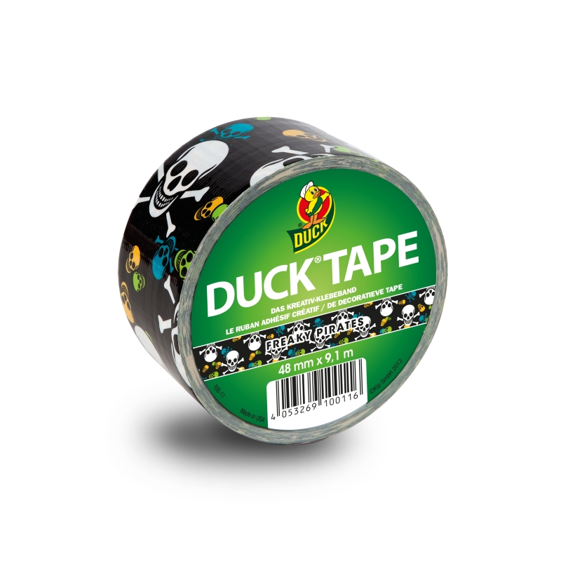 Páska Duck Tape® Freaky Pirates - SKLADEM - Kliknutím na obrázek zavřete