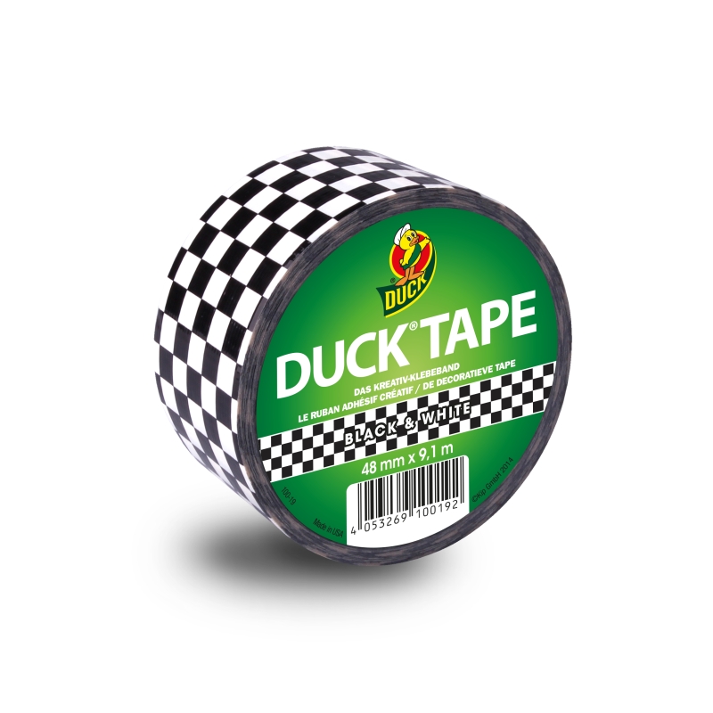 Páska Duck Tape® Black & White - SKLADEM - Kliknutím na obrázek zavřete