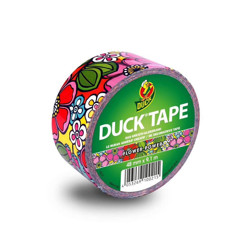 Páska Duck Tape® Flower Power - SKLADEM - Kliknutím na obrázek zavřete