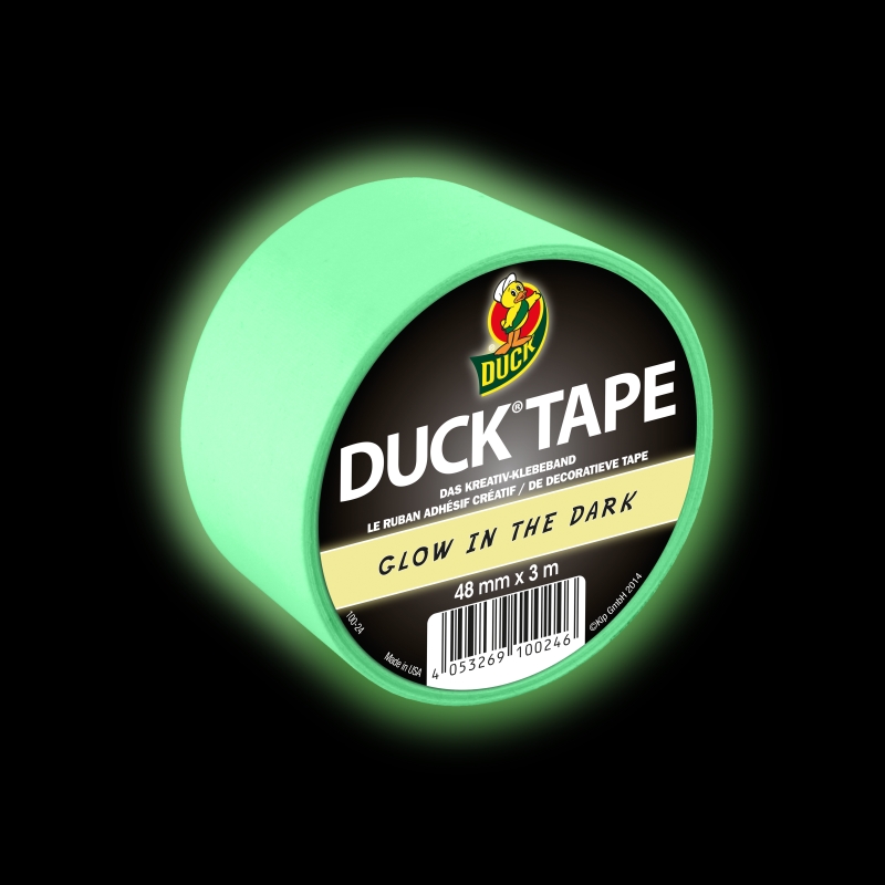 Páska Duck Tape® Glow in the dark - SKLADEM - Kliknutím na obrázek zavřete
