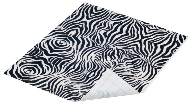 Lepicí arch Duck Tape® Sheet Stylish Zebra - SKLADEM - Kliknutím na obrázek zavřete