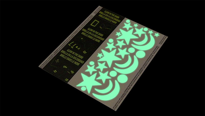 Lepicí arch Duck Tape® Sheet Glow in the Dark - SKLADEM - Kliknutím na obrázek zavřete