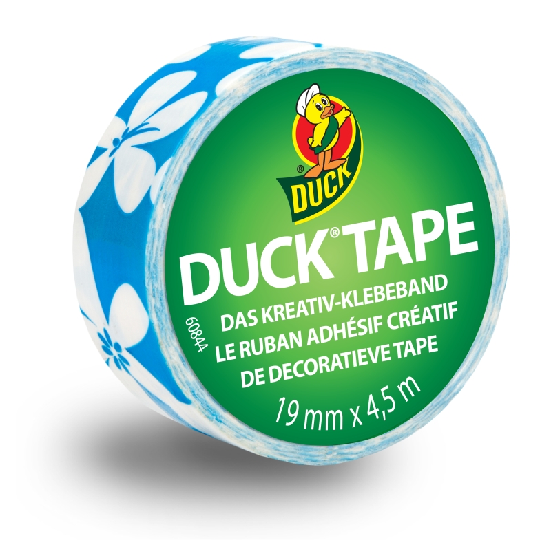 Páska Duck Tape® Duckling Surf Flower - SKLADEM - Kliknutím na obrázek zavřete