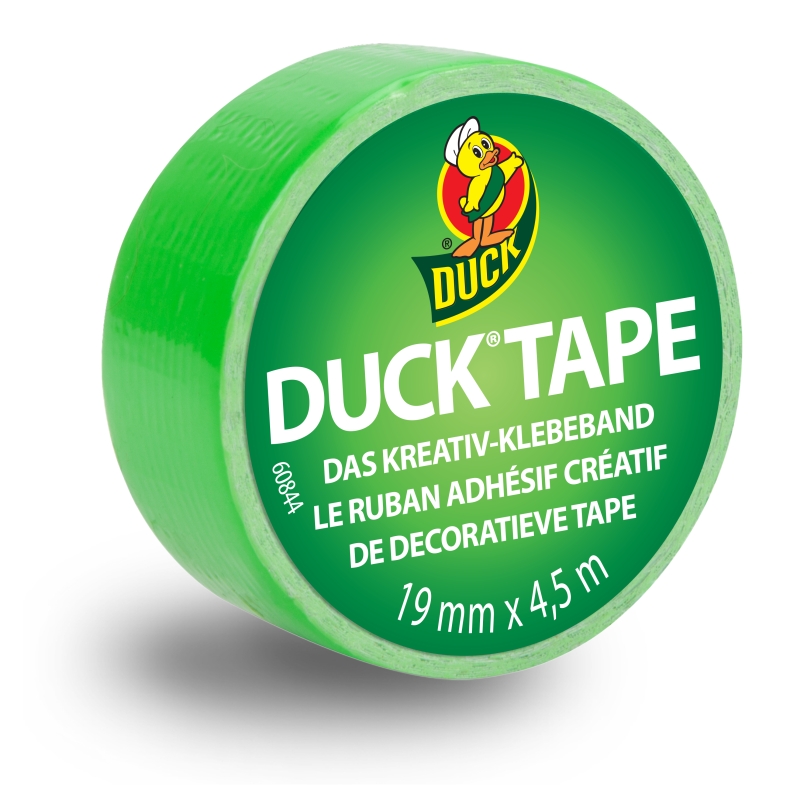 Páska Duck Tape® Duckling Spring Lime - SKLADEM - Kliknutím na obrázek zavřete