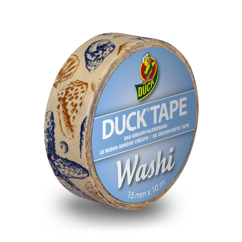 Washi páska Duck Tape® Sea Shells - SKLADEM - Kliknutím na obrázek zavřete