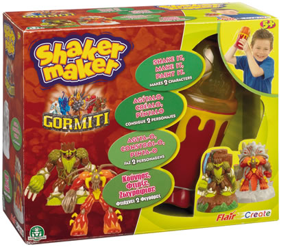 Gormiti Shaker Maker 2 figurky - Kliknutím na obrázek zavřete