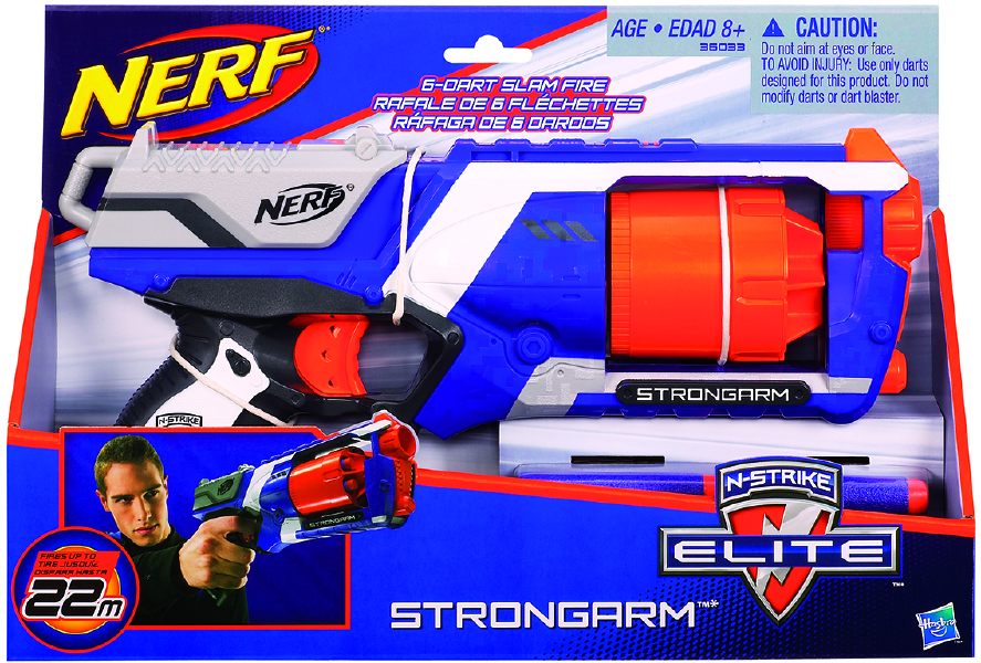 NERF elite pistole s bubnovým zásobníkem - - Kliknutím na obrázek zavřete