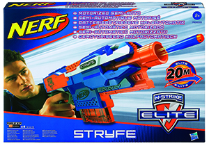 NERF Stryfle Elite automatická pistole s clipovým zásobník - Kliknutím na obrázek zavřete