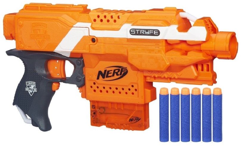 NERF Elite automatická pistole s clipovým zásobníkem - Kliknutím na obrázek zavřete