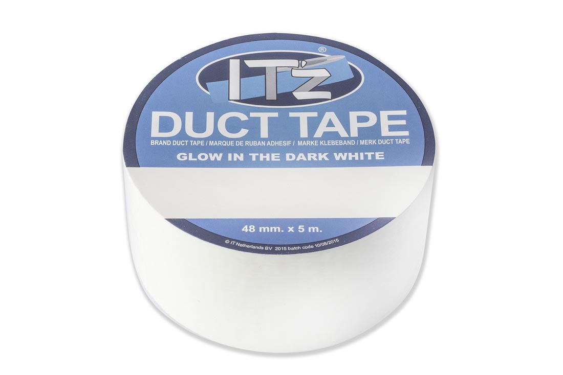 IT'z Duct Tape Glow in the Dark White - 48 mm x 5 m-SKLADEM - Kliknutím na obrázek zavřete