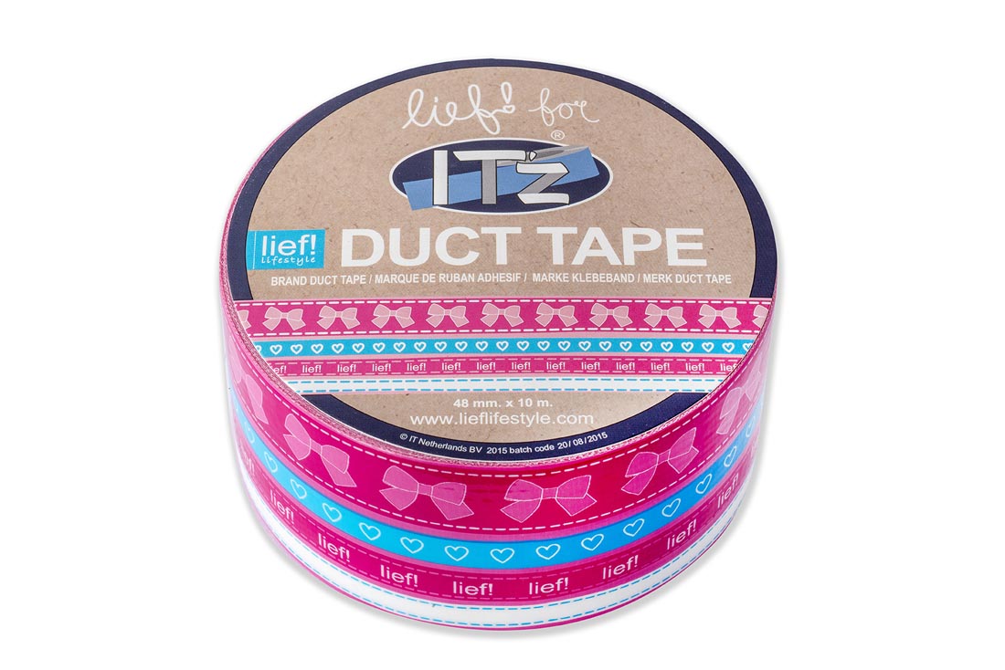 IT'z Duct Tape LIEF pink girl - 48 mm x 10 m - SKLADEM - Kliknutím na obrázek zavřete