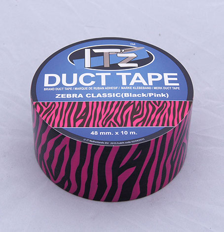 IT'z Duct Tape Zebra Pink - 48 mm x 10 m SKLADEM - Kliknutím na obrázek zavřete