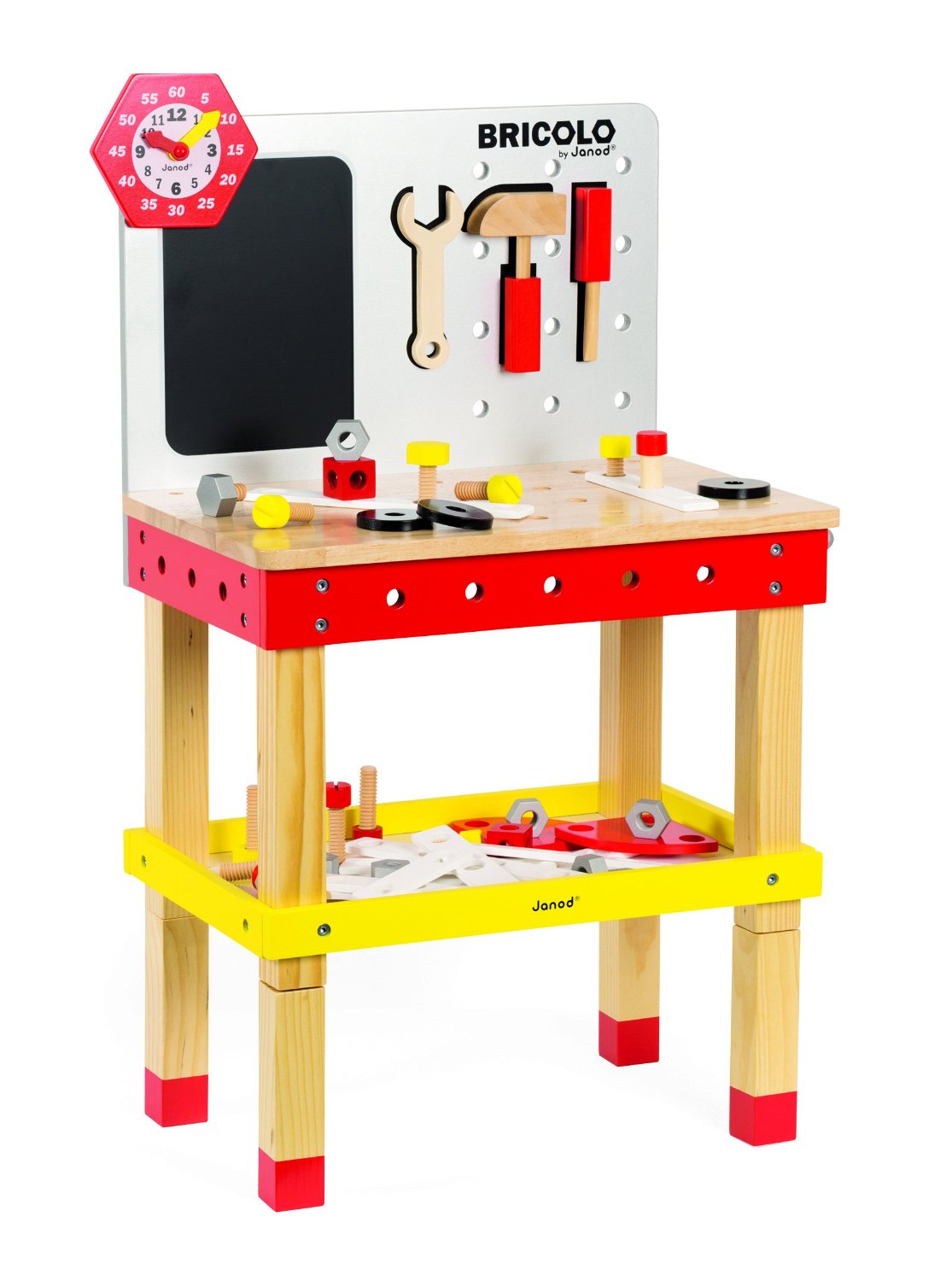 Dřevěný magnetický pracovní stůl Redmaster Giant Bricolo X - Kliknutím na obrázek zavřete