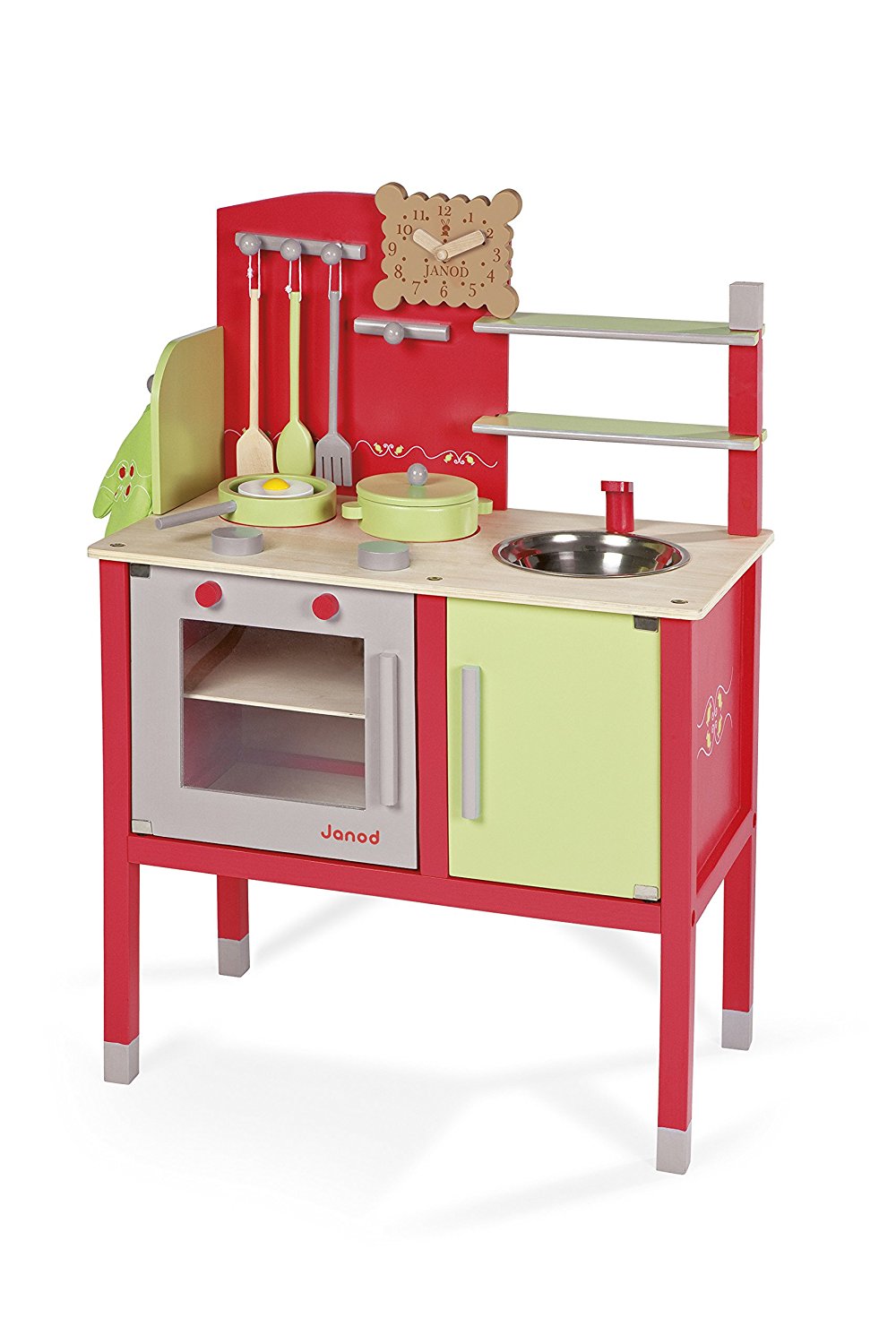Dřevěná dětská kuchyňka Buscuit Janod - Kliknutím na obrázek zavřete