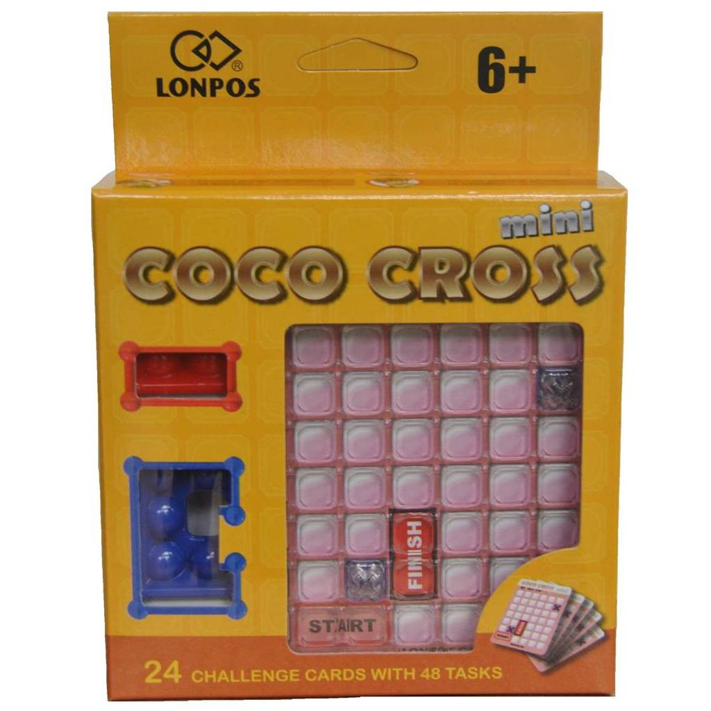 LONPOS Coco Cross mini - 048 puzzle game - SKLADEM - Kliknutím na obrázek zavřete