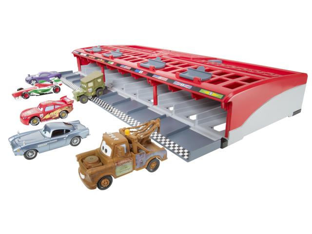 Cars2 startovací box na 10 aut - Kliknutím na obrázek zavřete