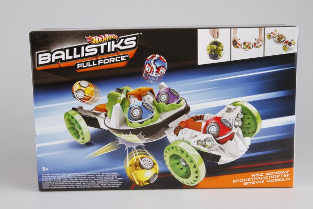 HW Hot Wheels ballistiks bojový vagón - Kliknutím na obrázek zavřete