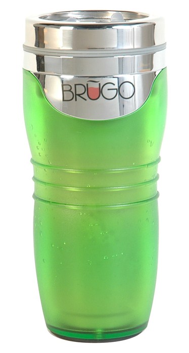 Termohrnek/termo hrnek Brugo, Spring- limetkově zelený-SKLADEM - Kliknutím na obrázek zavřete