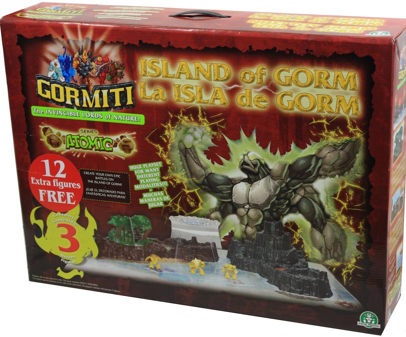 Ostrov Gormitů - hrací set 12 figurek - Kliknutím na obrázek zavřete