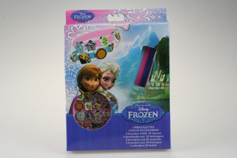 Výroba náramků Frozen - Kliknutím na obrázek zavřete