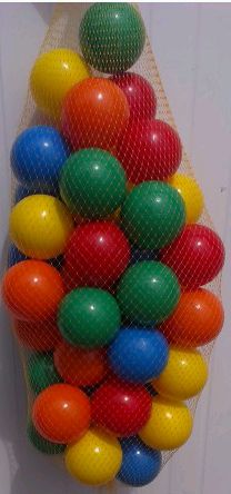 Sada míčku k zahradním domečkům 50 ks barevné - Kliknutím na obrázek zavřete