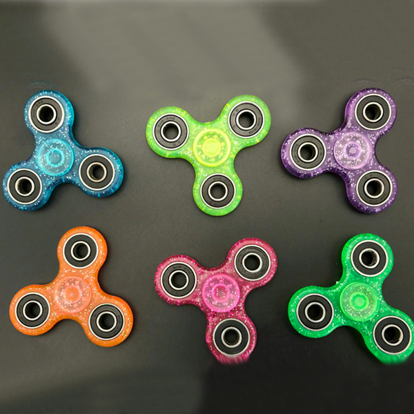 Hand Fidget Spinner GLITTER - SKLADEM - Kliknutím na obrázek zavřete