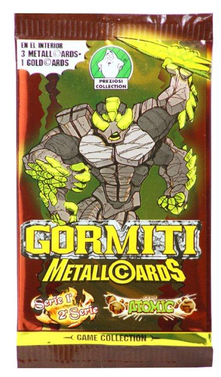 Gormiti 4 karty (3x metalické karty + 1x zlatá) - SKLADEM - Kliknutím na obrázek zavřete