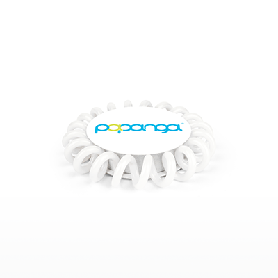 Papanga®-originální gumička do vlasů-malá-bílá SKLADEM - Kliknutím na obrázek zavřete