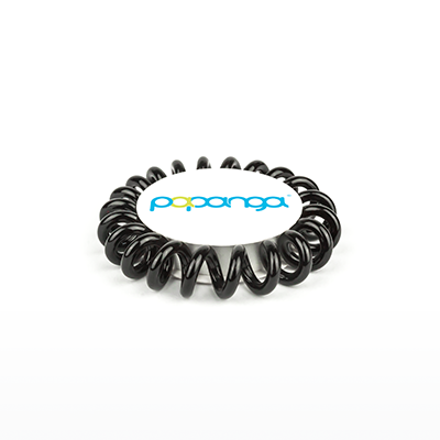 Papanga®-originální gumička do vlasů-malá-černá SKLADEM - Kliknutím na obrázek zavřete