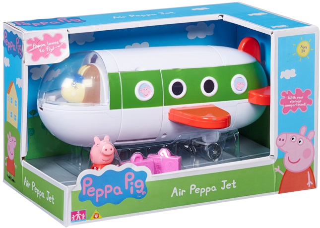 PEPPA PIG - letadlo + figurka - Kliknutím na obrázek zavřete