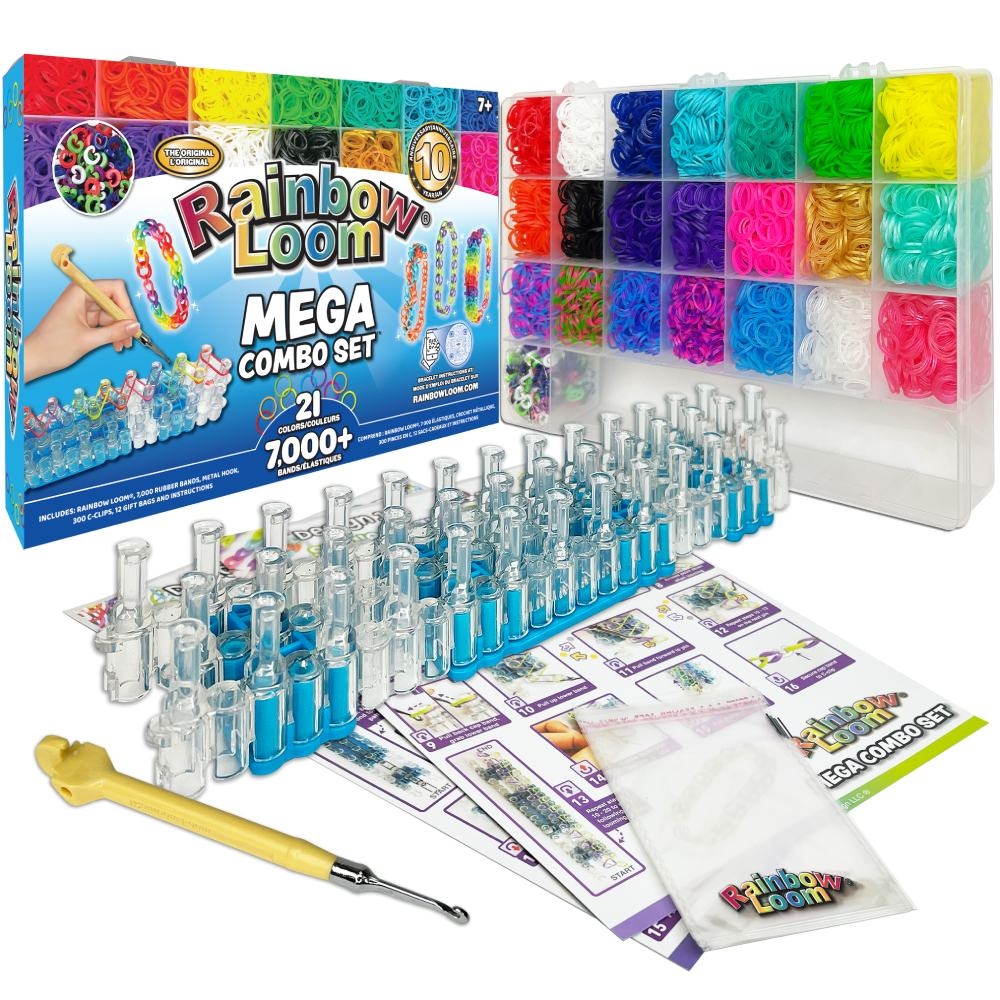 Rainbow Loom® Mega Combo Set - SKLADEM - Kliknutím na obrázek zavřete