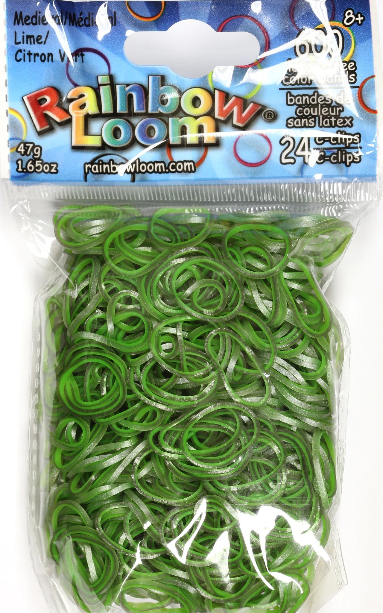 Rainbow Loom® Original-gumičky-600ks-středověké zelená SKLADE - Kliknutím na obrázek zavřete