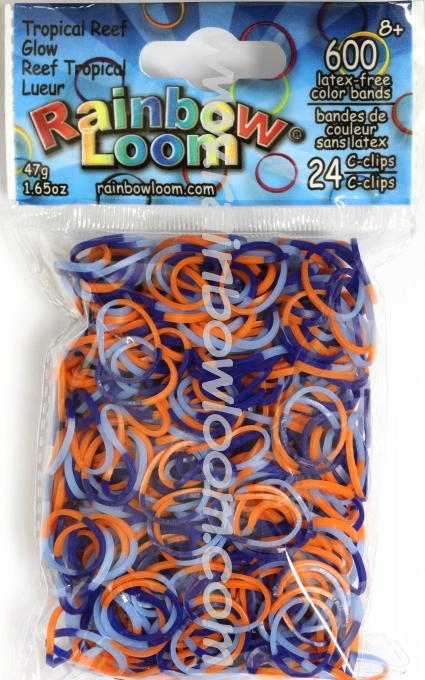 Rainbow Loom® Original-gumičky-600ks-tropický útes SKLADEM - Kliknutím na obrázek zavřete