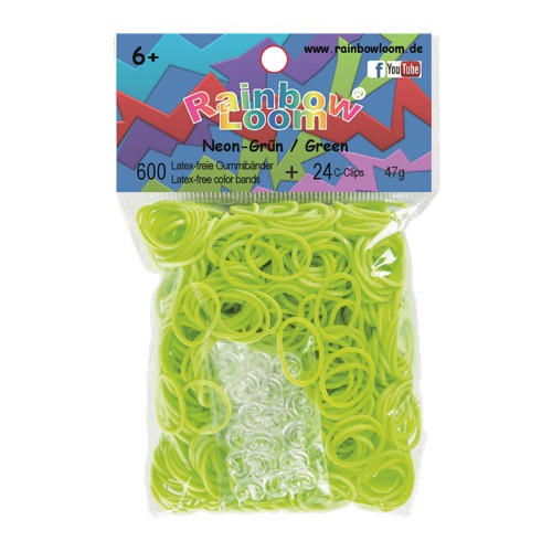 Rainbow Loom® Original-gumičky-600ks-světle zelená-SKLADEM - Kliknutím na obrázek zavřete