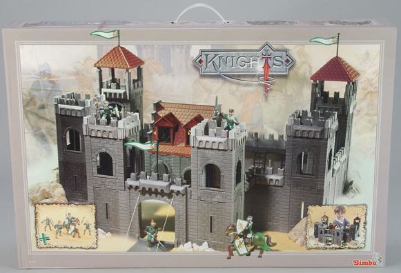 Velký rytířský hrad s příslušenstvím, 77 x 58 cm - Kliknutím na obrázek zavřete