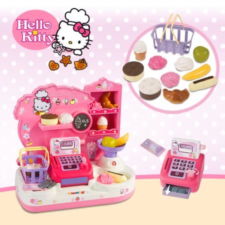 Cukrárna s pokladnou a příslušenstvím Hello Kitty - NOVINKA - Kliknutím na obrázek zavřete