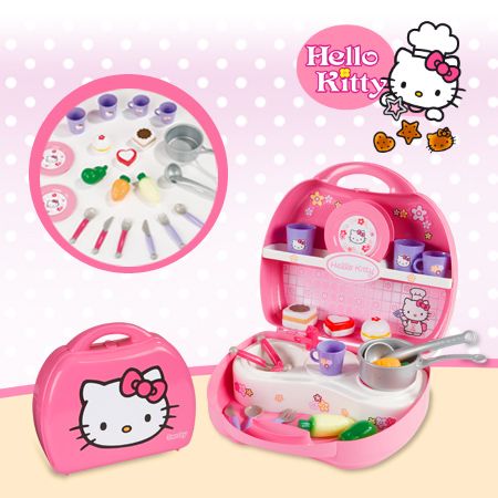 Kuchyňka Hello Kitty - přenosná - v kufříku - *SKLADEM - Kliknutím na obrázek zavřete