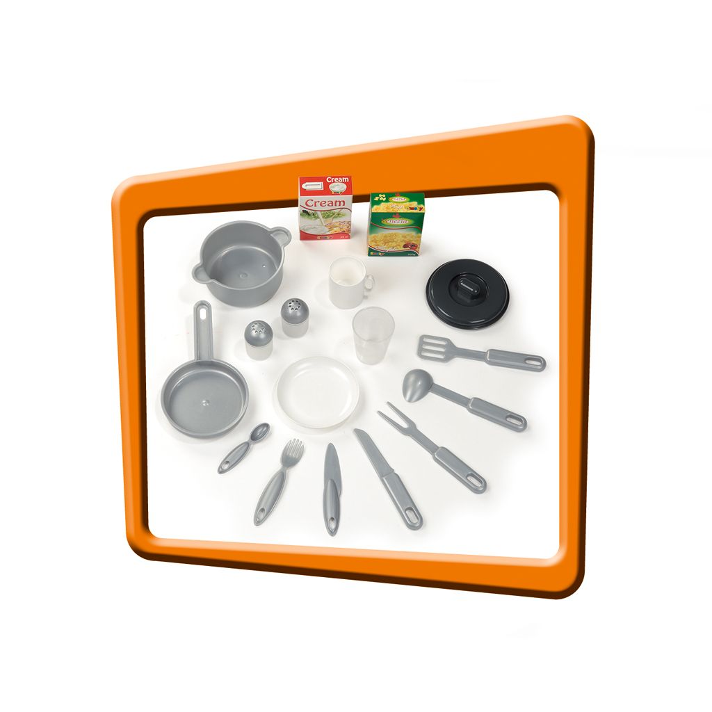 Dětská kuchyňka Bon Apetit/Appetit oranžová +DÁREK - Kliknutím na obrázek zavřete