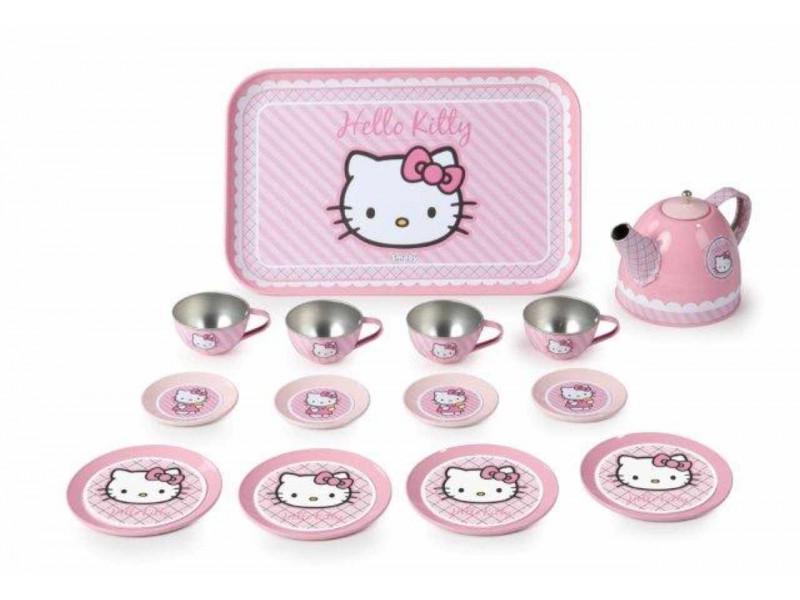 Hello Kitty čajový set, 14 doplňků 2012 - - Kliknutím na obrázek zavřete